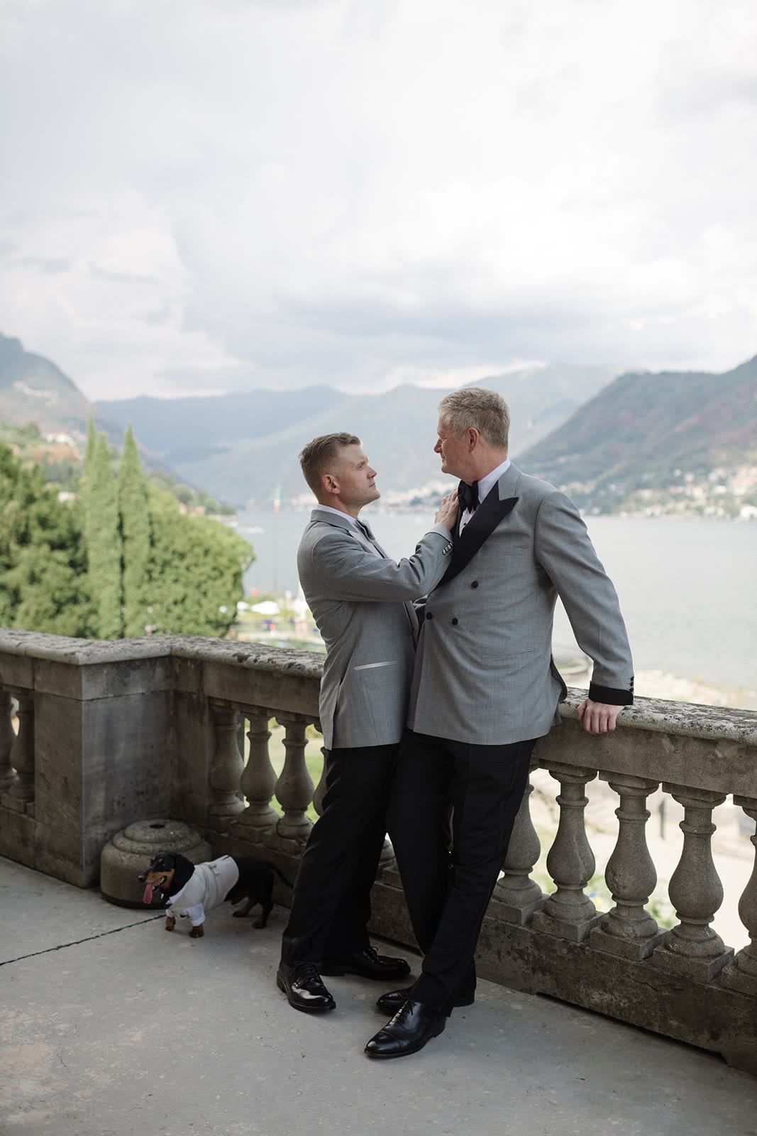 Pieter and Doug on their wedding day