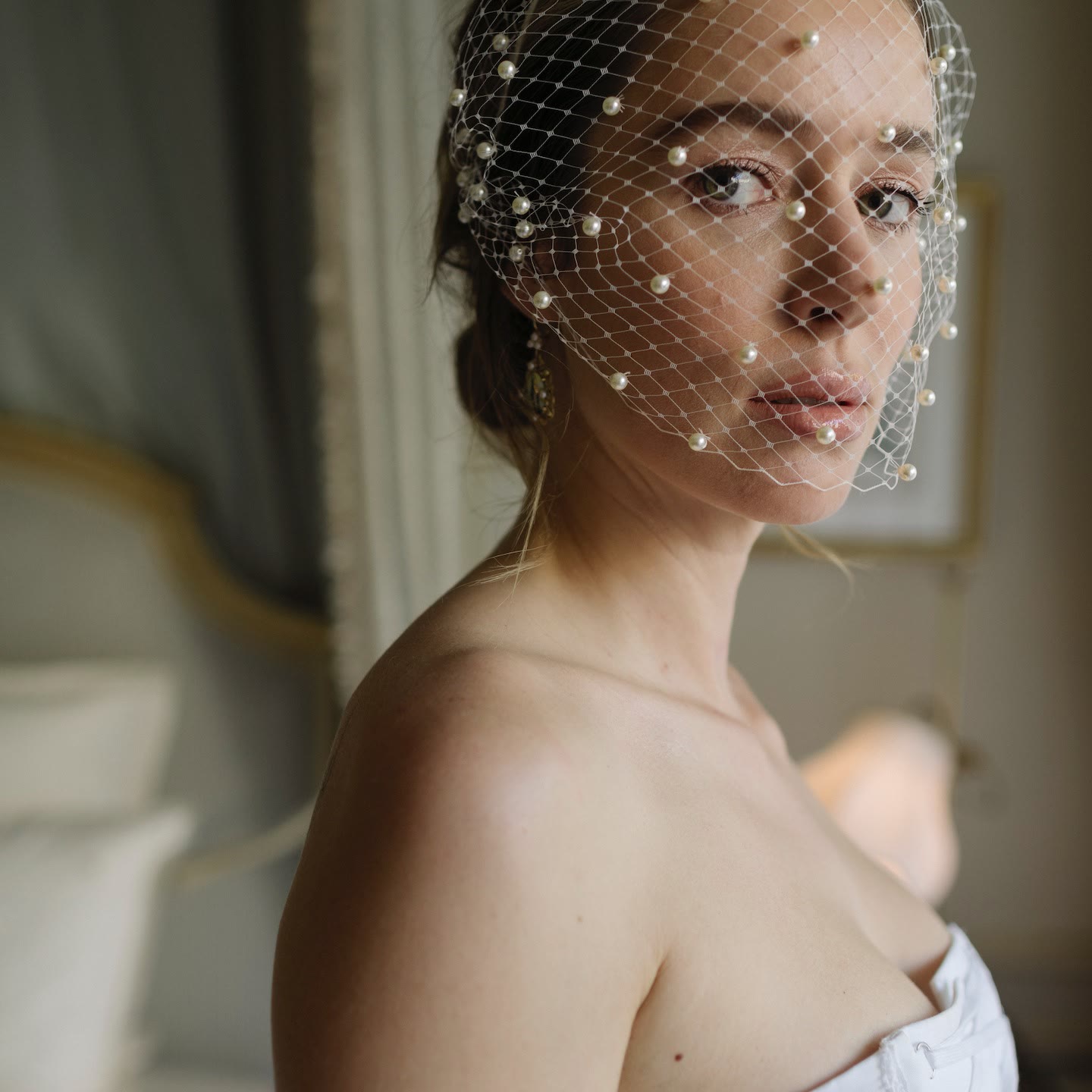 Bridal party at the Ritz, photographed by Thierry Joubert